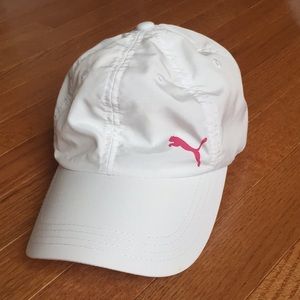 Puma White Baseball Cap